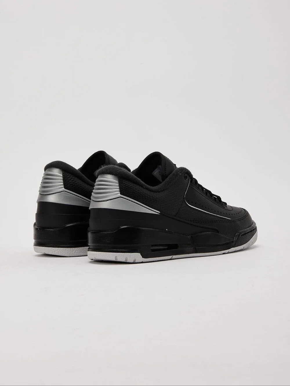 Women's Air Jordan 2/3 'Black Metallic Silver'